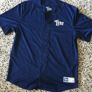 Miller Lite Baseball Jersey
